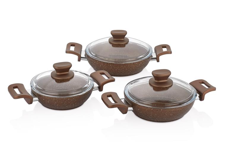 Granit Omlet 6 prç. set