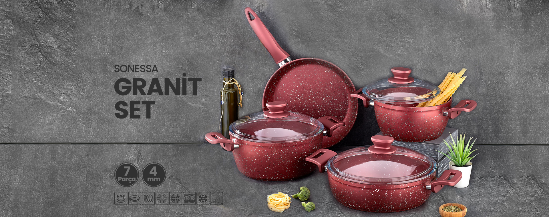 Sonessa Granit Set